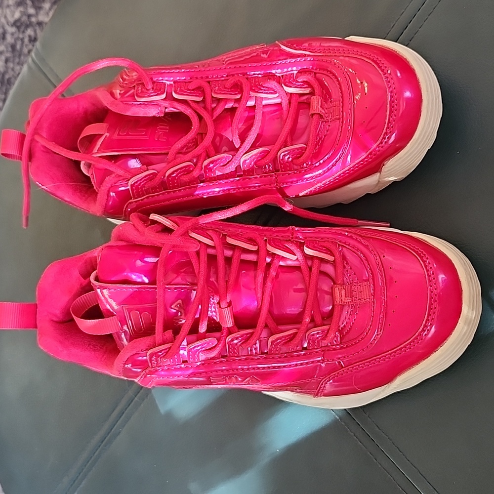 Fila Shiny Pink Sneakers